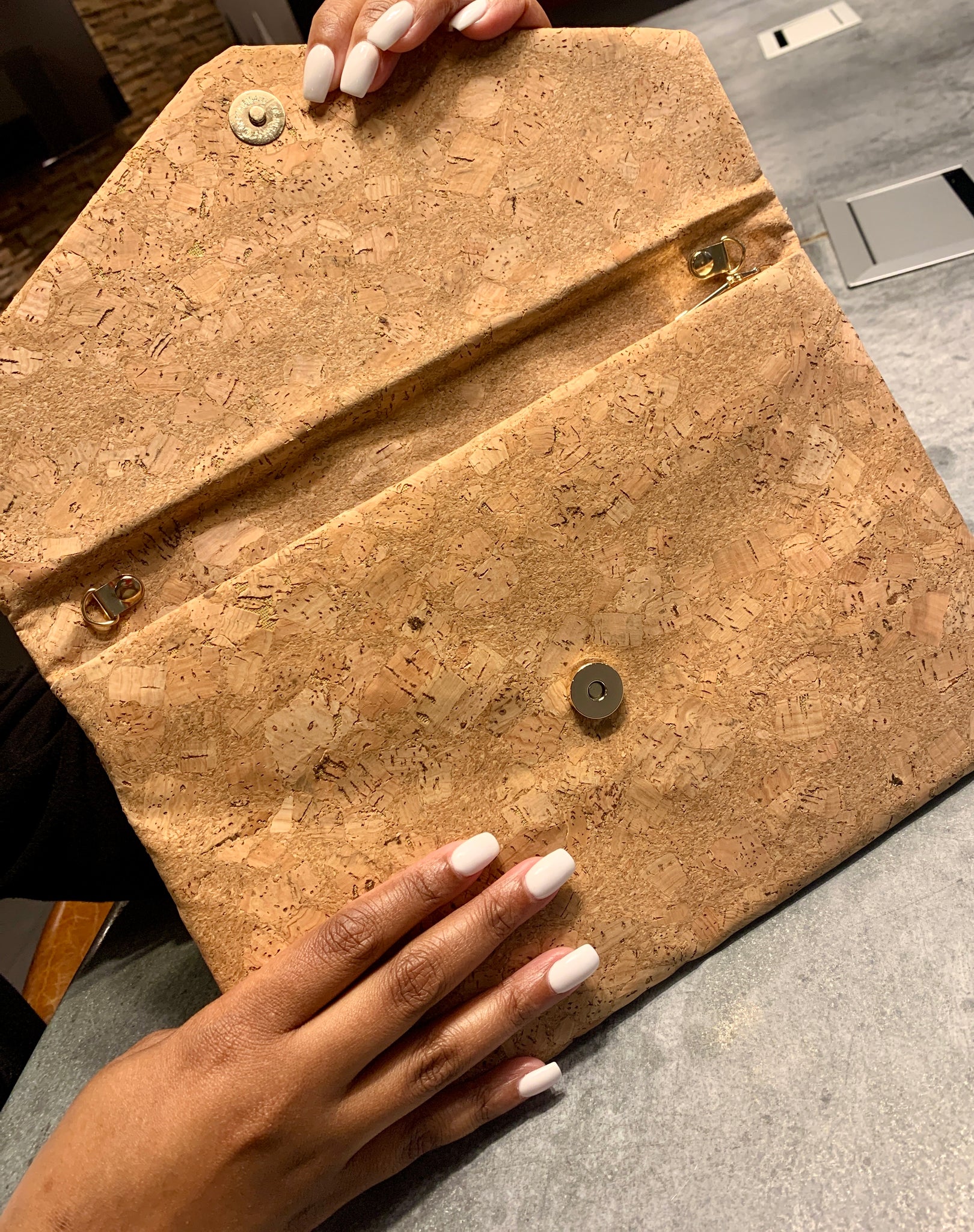 Envelope Cork Clutch